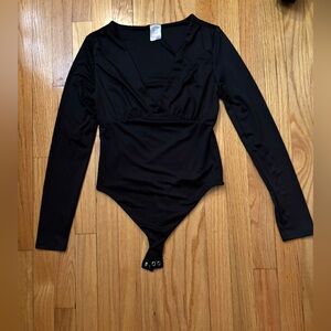 Sexy Black Bodysuit Size M
